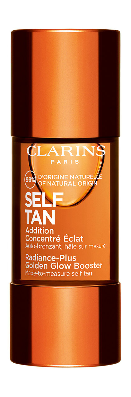 Концентрат для лица с эффектом загара Clarins Self Tan Radiance Plus Golden Glow Booster Face