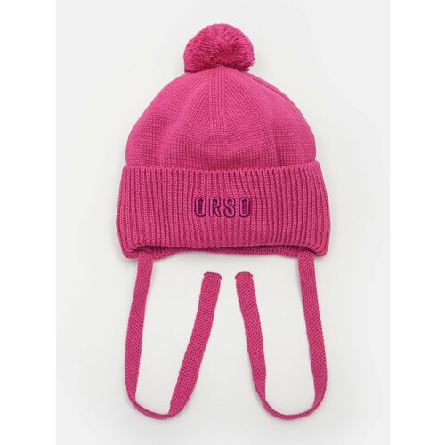 фото Шапка orso bianco erika, размер 50, фуксия