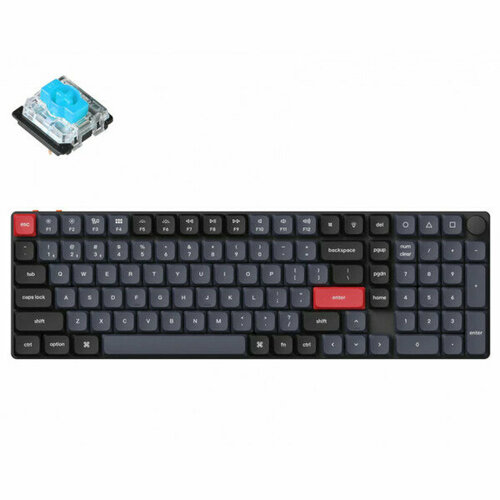Клавиатура Keychron K17 Pro RGB Backlight Low Profile Gateron Mechanical Hot-Swap 1849000₽