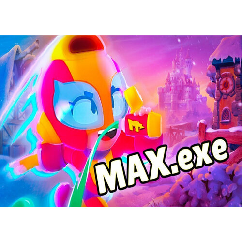 Плакат Brawl Stars, Max на баннере, 5942см. А2