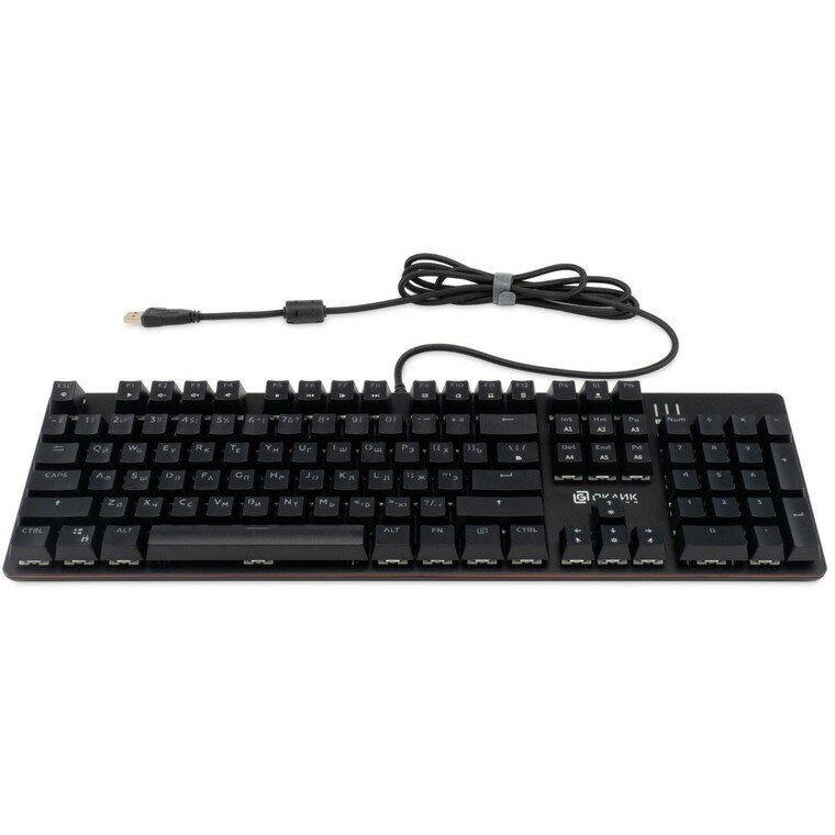 Клавиатура Oklick 990 G2, USB, черный