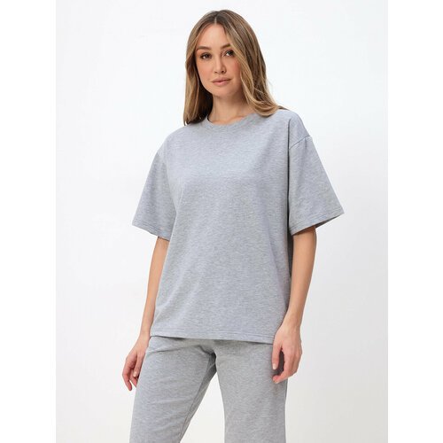 фото Футболка mom №1, размер l, серый