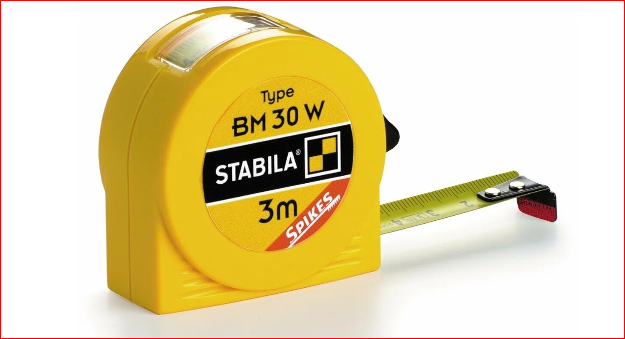 Рулетка Stabila BM 30 W SP 3м арт.16456