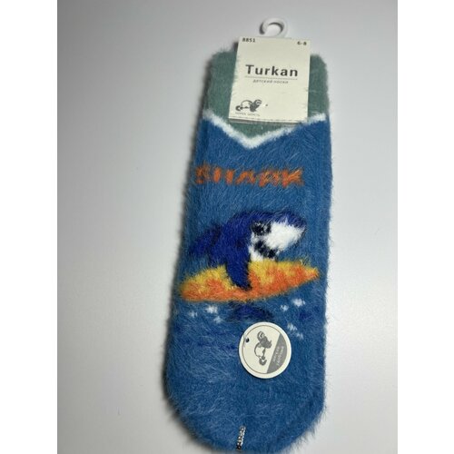 фото Носки размер 26-30, голубой нет бренда
