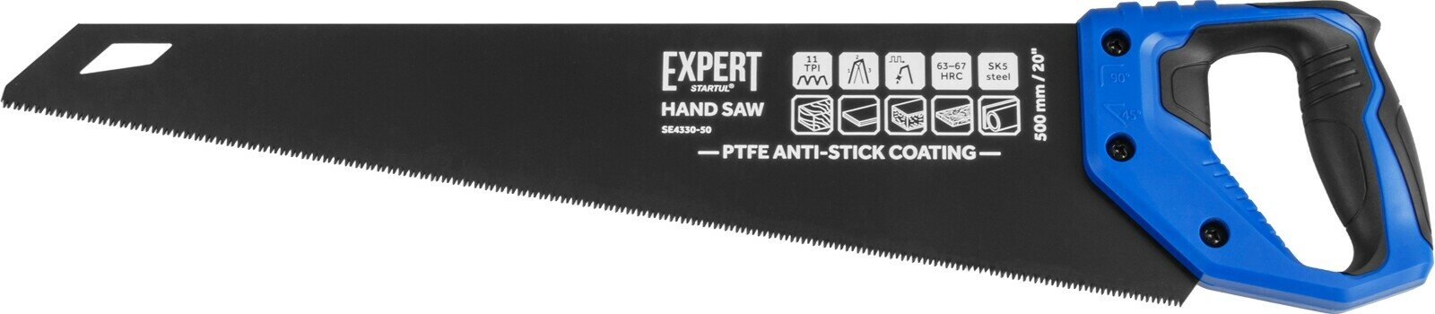 Ножовка по дереву 500 мм STARTUL Expert (SE4330-50)