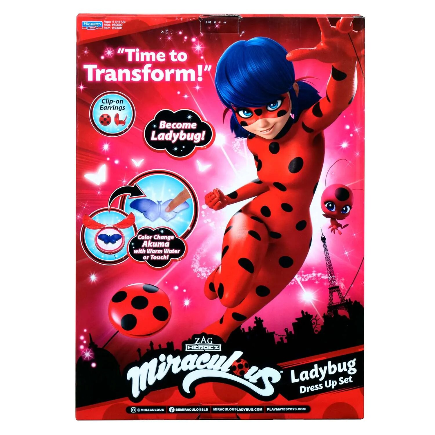 Игровой набор Miraculous 50601 Почувствуй себя Леди Баг