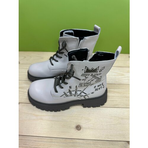 фото Ботинки , размер 34, бежевый jong golf