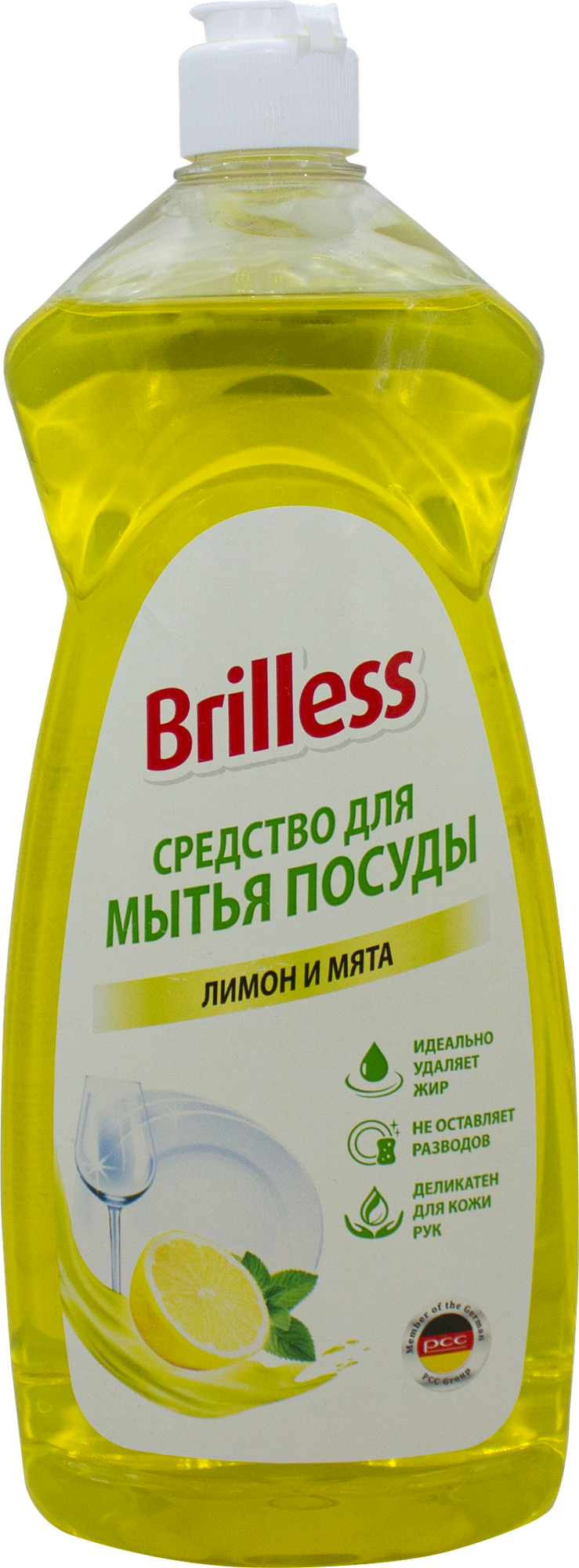 Средство для мытья посуды Brilless Лимон и Мята 1 л