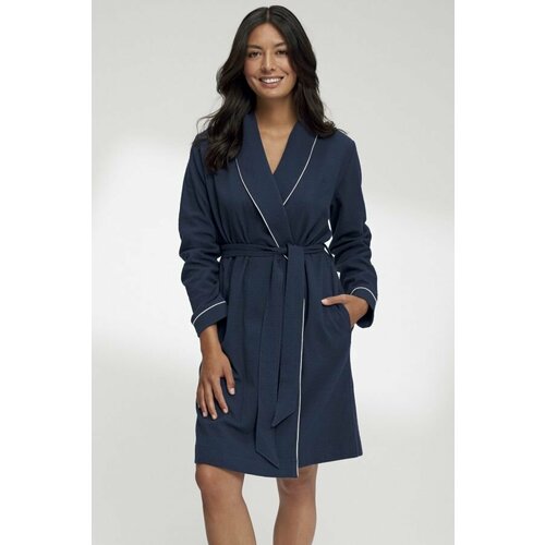 фото Халат triumph, размер 36/38, синий
