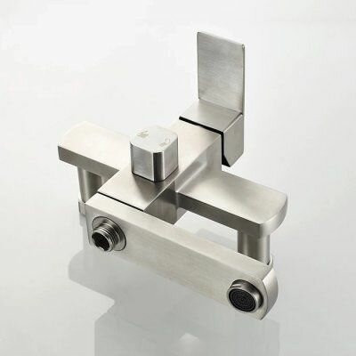 Смеситель для ванны , нержавеющая сталь Поверхностьг лянцевая