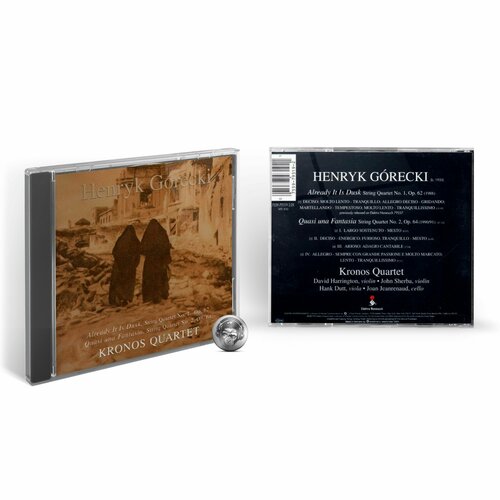 Kronos Quartet - Gorecki: String Quartets 1, 2 (1CD) 2000 Jewel Аудио диск компакт диски elektra nonesuch kronos quartet string quartets 1 2 already it is dusk quasi una fantasia cd