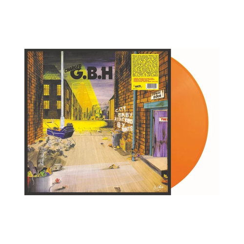 G.B.H. - City Baby Attacked By Rats, 1LP Gatefold, ORANGE LP g b h city baby attacked by rats 1lp gatefold orange lp