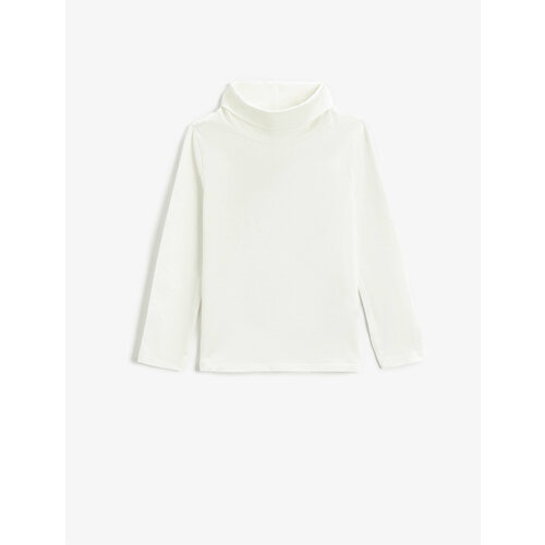 фото Лонгслив koton, размер 4-5 лет, бежевый