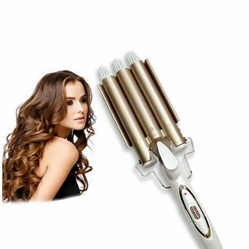 Супер крутой Профессиональный Стайлер - Плойка Тройная для завивки волос Для укладки локонов и кудрей 169900₽
