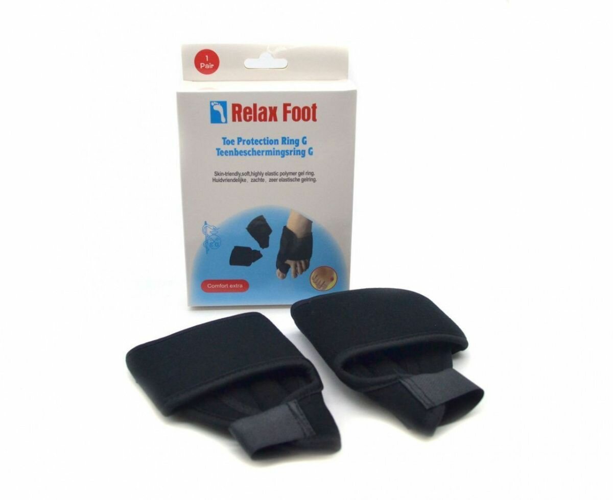 Изображение Магнитная вальгусная шина Relax Foot для выпрямления большого пальца стопы, 1 пара