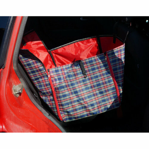 Накидка на сиденье автомобиля с бортиком 100х45х17 см