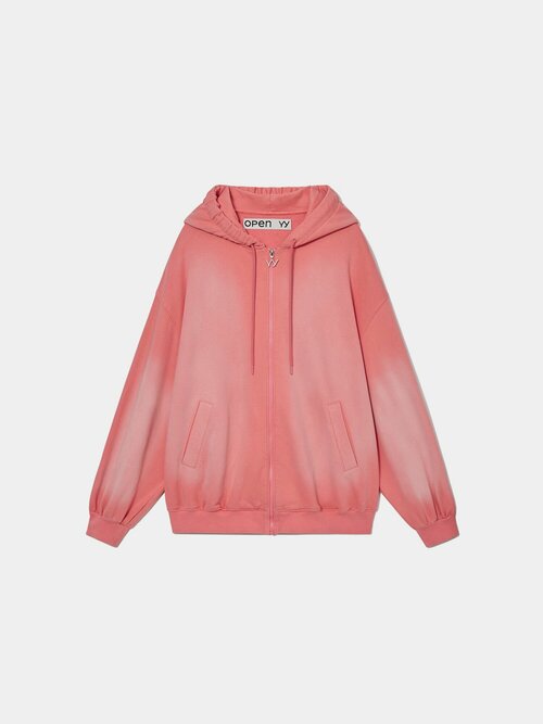 Худи Washed Box Hoodie, размер L, розовый