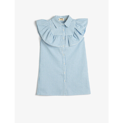 фото Платье koton, размер 6-7 лет, синий