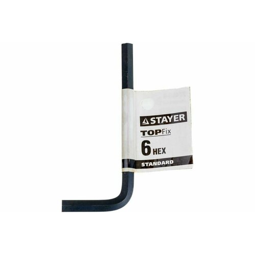 Имбусовый ключ STAYER STANDARD 6 мм , 6 штук