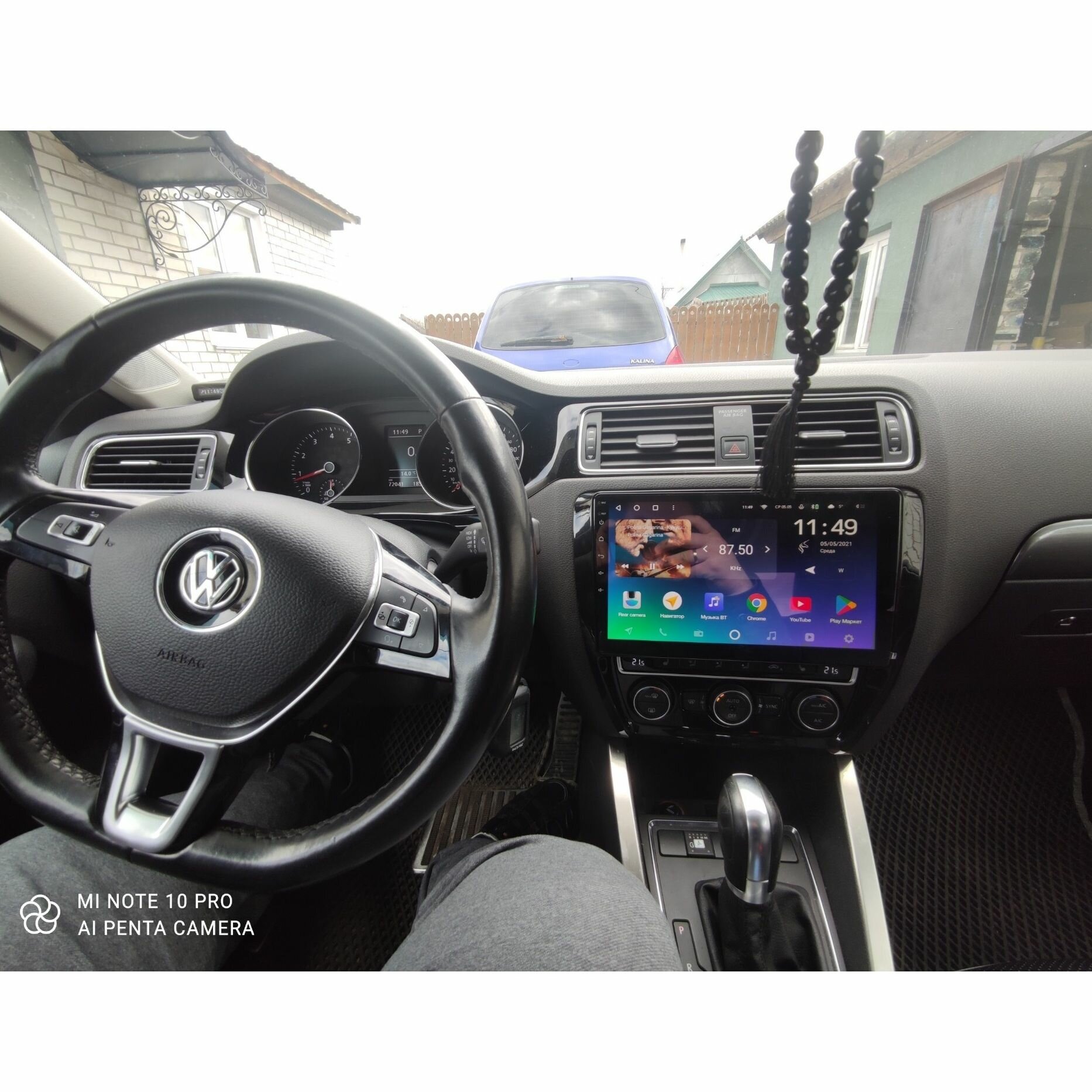 Магнитола CRS-300 Фольксваген Джетта 6 Volkswagen Jetta 6 - Android 13 - Процессор 8 ядер - Память 4+64Gb - Carplay - DSP 36 полос - 4G(Sim)