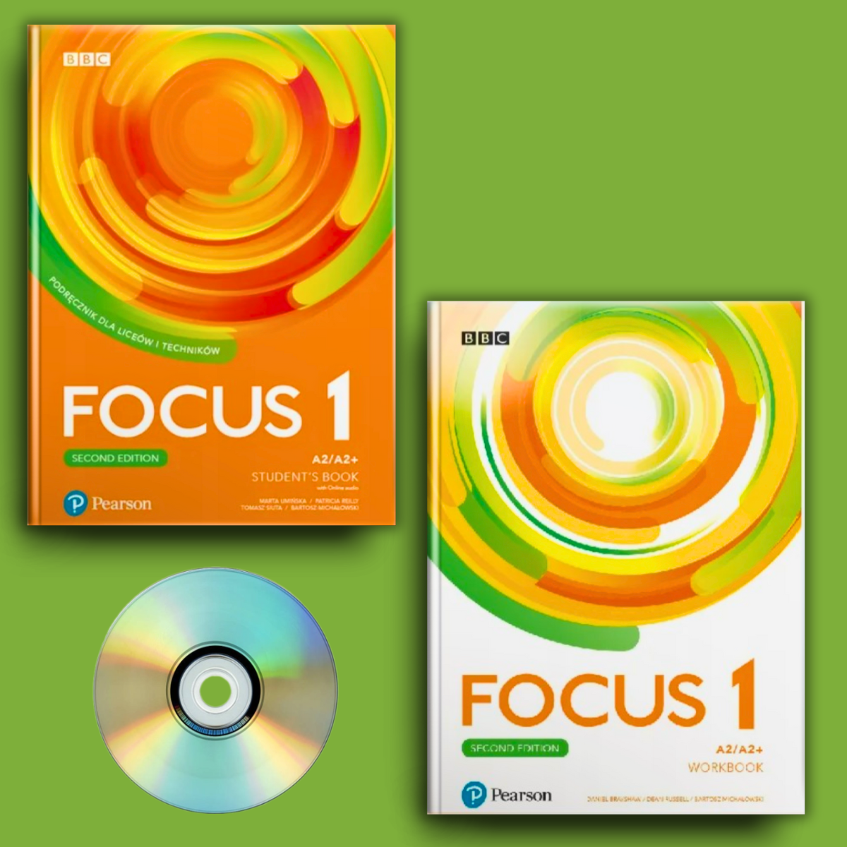 Focus 1 (2nd) Комплект Student's Book + Workbook + CD
