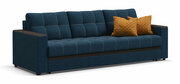 Диван-кровать Много мебели Атланта Люкс SE, рогожка Malmo синий, 223х98х87 см