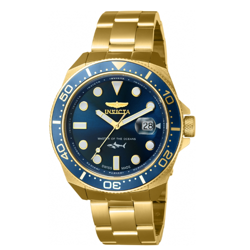 Наручные часы INVICTA 39869, золотой invicta pro diver swiss made 25822