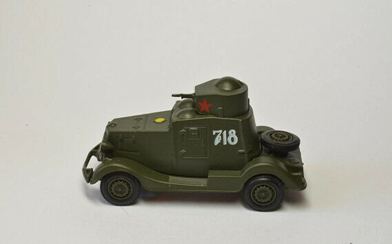 Масштабная модель 1/72, Бронеавтомобиль ФАИ — фото 1