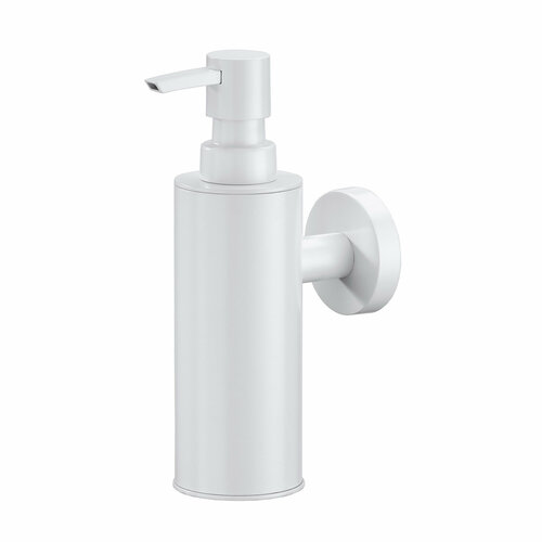 фото Дозатор для жидкого мыла, антивандальный, белый, wasserkraft k-1399 white