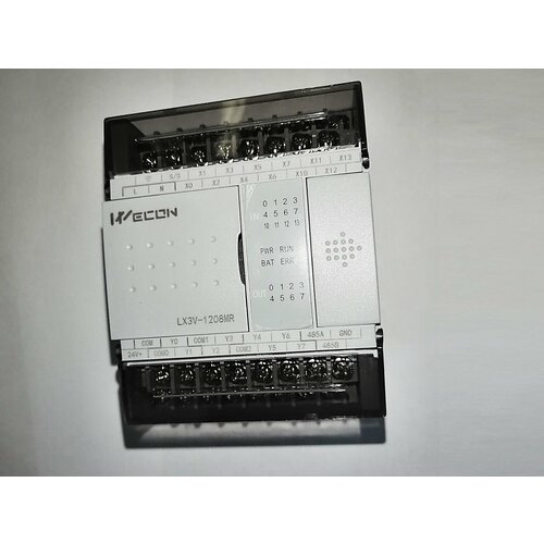 Контроллер Wecon промышленный LX3V-1208MR-A2 ethernet module for mitsubishi fx plc fx3u enet adp usb sc09 fx modbus tcp fx1n 1s 2n 3s 3g 3gc 3u programmable logic controller