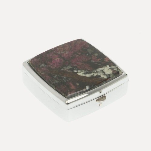 Изображение товара Таблетница на 2 отделения эвдиалит цвет серебро 127200