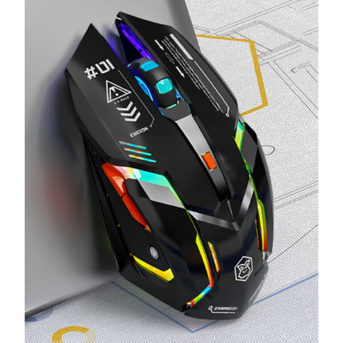 Мышь EWEADN игровая проводная бесшумная G10 черная 2025₽