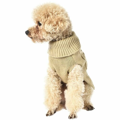 Свитер для собак Pet-it, XS, 20 см, коричневый, 1 шт свитер cocos размер xs коричневый
