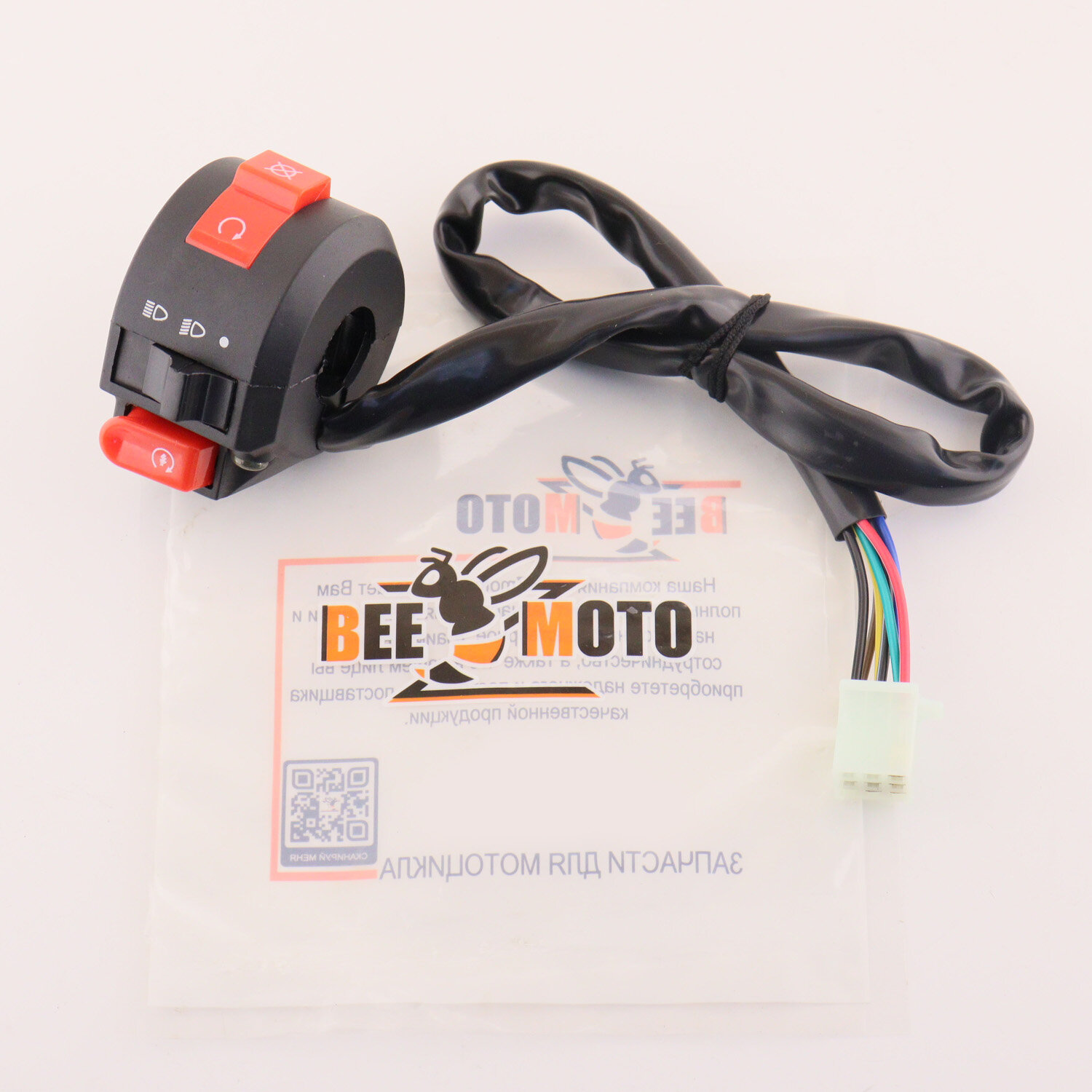 фото Блок переключателей (пульт) левый ATV 110-125