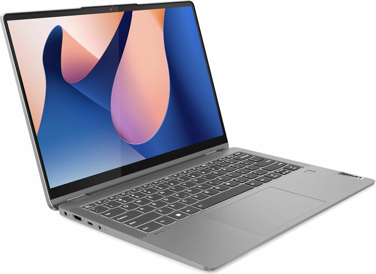 Ноутбук Lenovo IP Flex 5 14IRU8, 14", IPS, Intel Core i5 1335U, LPDDR4x 16ГБ, SSD 256ГБ, Intel Iris Xe graphics, серый (82y00004rk)