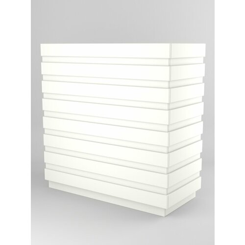 Модуль кофе С собой 1 левосторонний Белый 120 x 55 x 125 см 21658₽