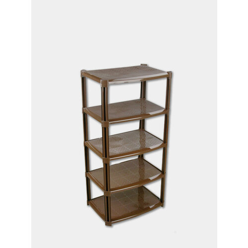 Этажерка для обуви Эконом 1008х510х350 мм обувницаполкамногоуровневый органайзер Цвет Коричневый 3232₽