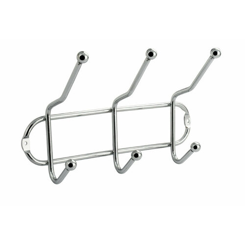 Вешалка санакс 6015 хром с шестью крючками 485₽