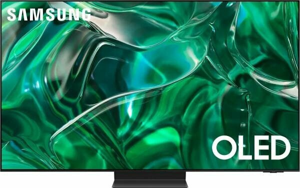 Телевизор OLED Samsung 77 QE77S95CAUXRU Series 9 черный титан 4K Ultra HD 120Hz DVB-T2 DVB-C DVB-S2 USB WiFi Smart TV (RUS)