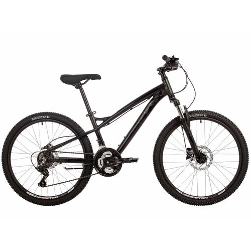 Подростковый велосипед Novatrack Tornado 24 год 2024 цвет Черный ростовка 13 3289000₽
