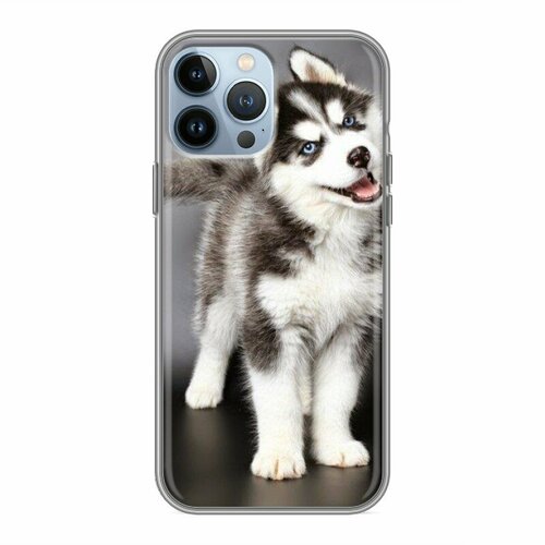Дизайнерский силиконовый чехол для Iphone 13 Pro Max Щенки дизайнерский пластиковый чехол для iphone 12 pro щенки