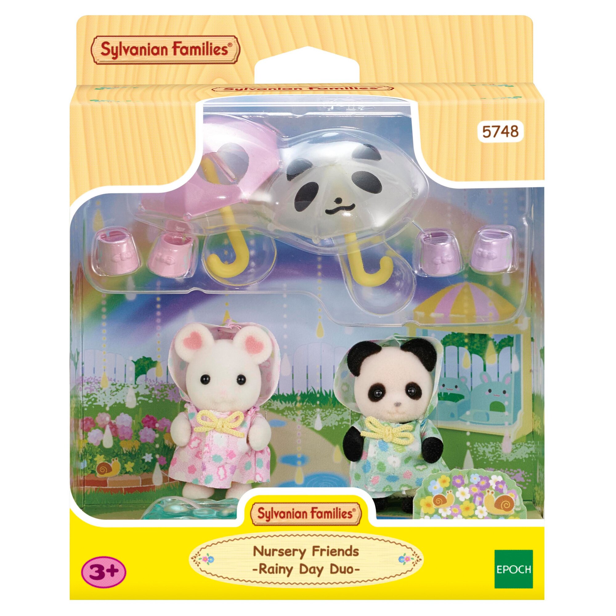 Sylvanian Families “Малыши на прогулке под дождем”