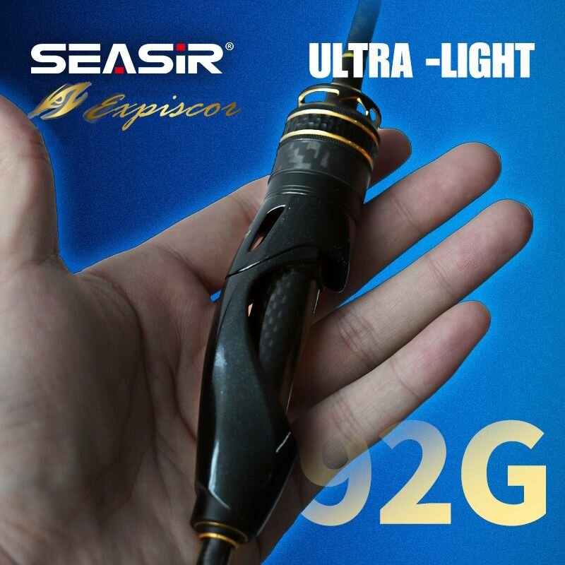 Спиннинг ультралайт SEASIR Expiscor S602L/UL с двумя вершинками 1,68М + 1,8М, action: Fast, power: UL, 2,5-5гр.