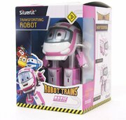 Робот-трансформер Silverlit Robot Trains Макси 80182, розовый/белый