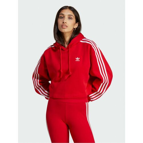 Худи adidas, размер XS [INT], красный худи adidas tiger print силуэт прямой размер xs int серый