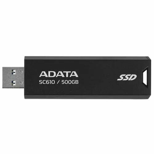 Жесткий диск SSD ADATA SSD500GB ADATA SC610 BOXBLACK/RED
