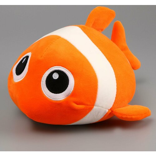 Мягкая игрушка Рыбка, 19 см, цвет оранжевый