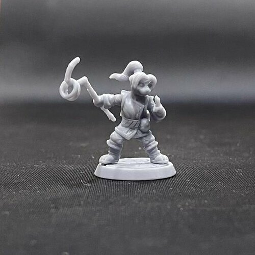 Миниатюра для настольной игры / Пандарен #11 (Warcraft) Масштаб 32мм (не высота)