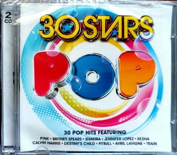 AudioCD Pink, Britney Spears, Shakira и др. 30 Stars Pop (2CD, Compilation)