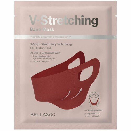 CKD Моделирующая лифтинг-маска для овала лица Bellasoo Mask V-Stretching Band 12 гр.